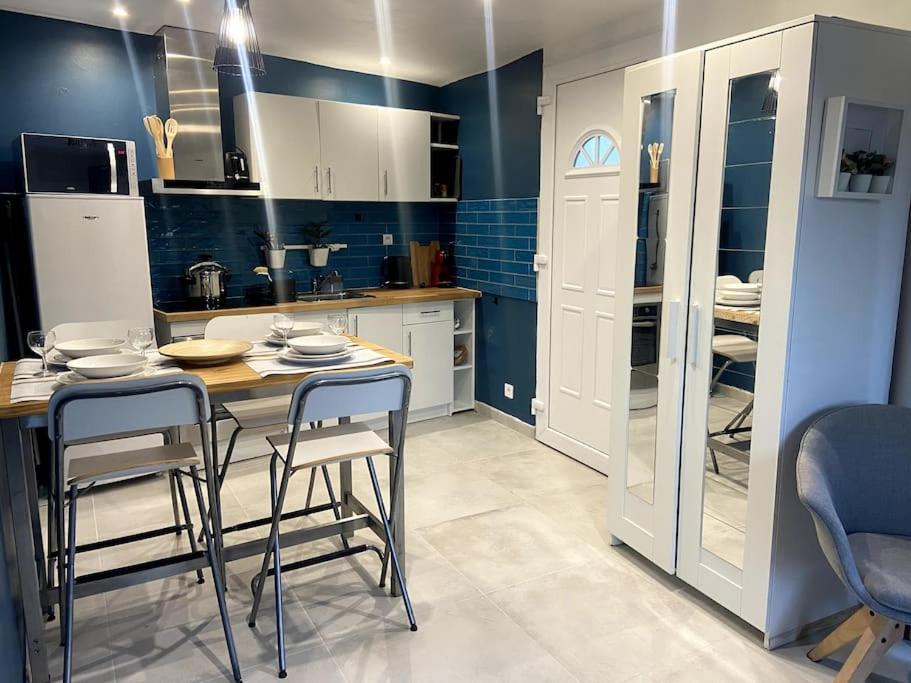 Maison Jardin Et Parking Gratuit - 10 Min De L'Aeroport - Metro 14 - Arrivee Autonome Orly Ngoại thất bức ảnh