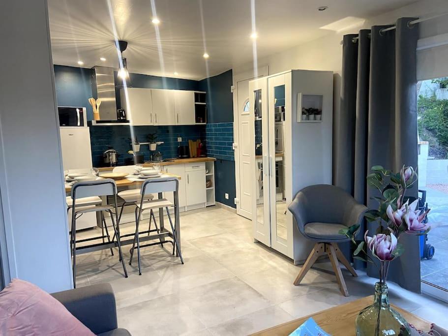Maison Jardin Et Parking Gratuit - 10 Min De L'Aeroport - Metro 14 - Arrivee Autonome Orly Ngoại thất bức ảnh